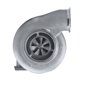 171710 | Turbocharger for DETROIT Engine: Series 60
Displacement: 14.0L
Features: Specifically for 1048008
Exhaust Manifold
78.23mm inducer / 106.20mm
exducer compressor wheel, extended tip to 112.96mm
270 degree thrust bearing
Dual volute T6 flange 1.32 A/R
VSR high speed balanced