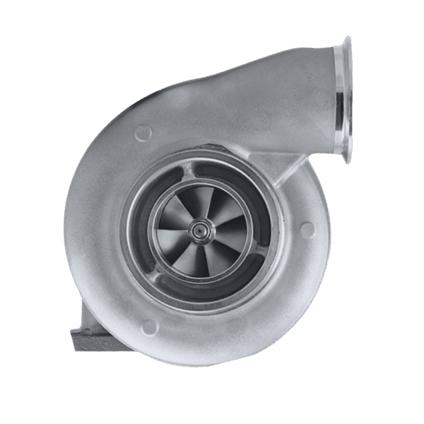 171710 | Turbocharger for CATERPILLAR Engine: 3406, 6nz, C15
Displacement: 15L
Features: Specifically for 1048008 Exhaust Manifold
78.23mm inducer / 106.20mm exducer compressor wheel,
extended tip to 112.96mm 270 degree thrust bearing
Dual volute T6 flange 1.32 A/R
VSR high speed balanced